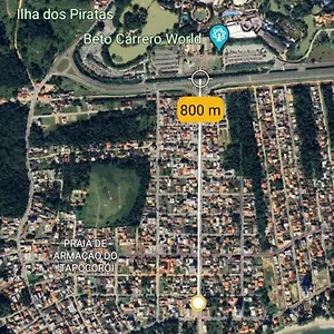 Casa de hóspedes A 100m Da E 800m Do Beto Carrero, Penha (Santa Catarina)